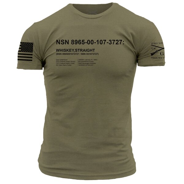 whiskey and weights t shirt