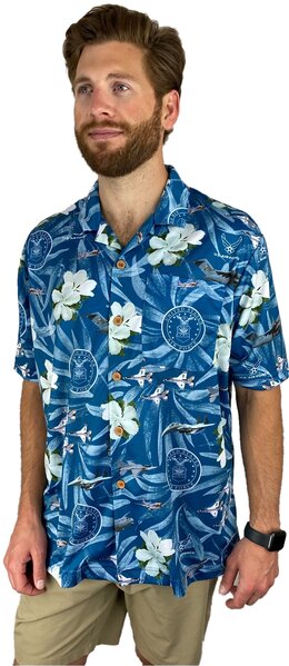 AE Sport - Air Force Hawaiian Shirt - Discounts for Veterans, VA ...