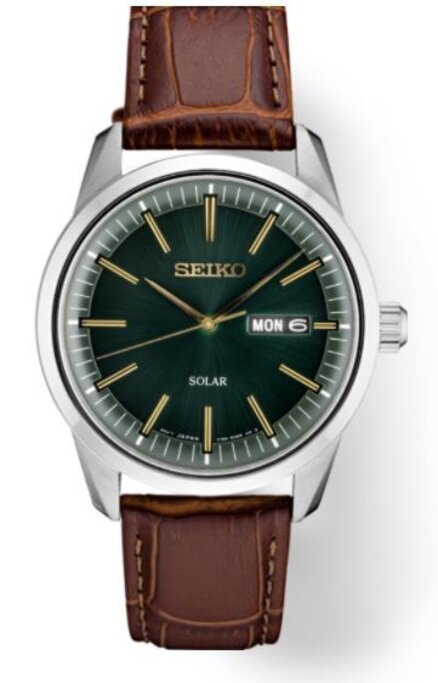 Seiko - Men's 40mm Essentials Watch - Discounts for Veterans, VA employees  and their families! | Veterans Canteen Service