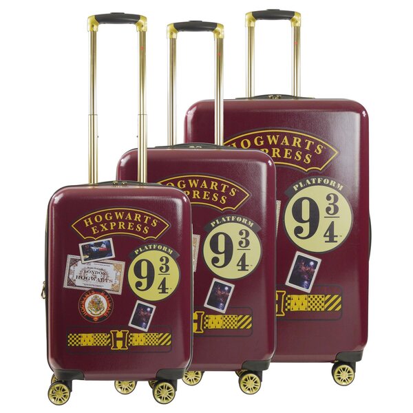 FUL Luggage Hogwarts Express 3 Piece Luggage Set Discounts for Veterans, VA employees and