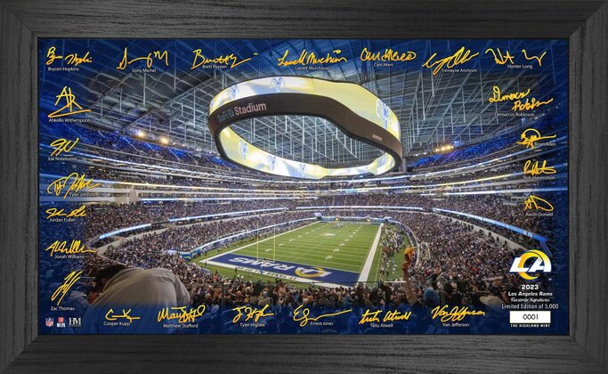 Jacksonville Jaguars Highland Mint 12 x 20 2023 Signature Gridiron  Panoramic Framed Photo