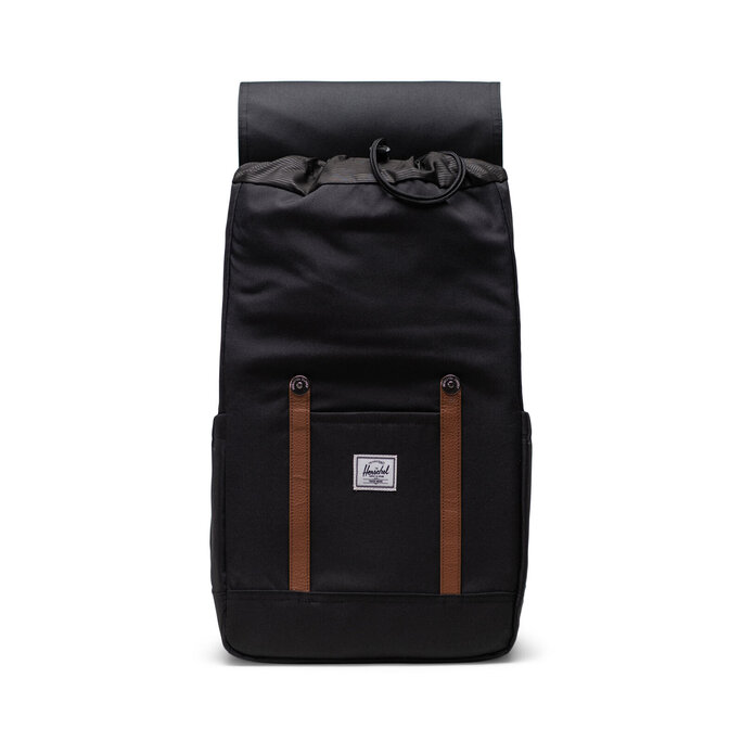 herschel backpack retreat black BAG resistant fabric coating Herschel Supply Co. Retreat Backpack