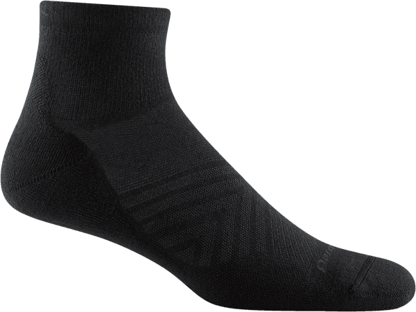 Darn Tough - Men's Run Coolmax 1/4 Ultra-Lightweight with Cushion Socks ...