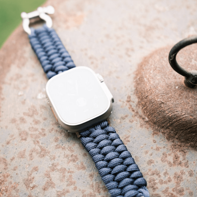 Tactical paracord apple outlet watch band