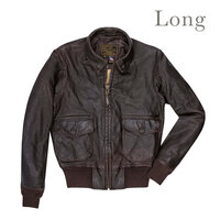ジャケット・アウター EGO TRIPPING CARRIER LEATHER JACKET 7600922_navy-carrier-pilot-s-
