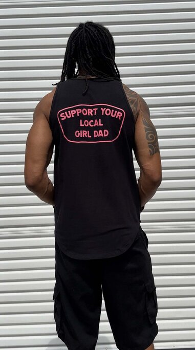 Support Your Local Girl Dad Shirt