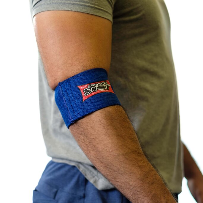 Sling Shot Compression Cuff By Mark Bell - Upper Body Support Band For Weightlifting