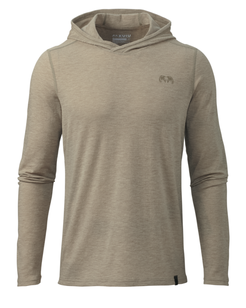 KUIU - ULTRA Merino 120 LT LS Hoodie | Bone - Military & First ...