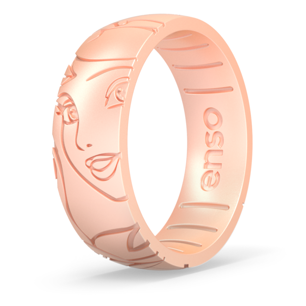 Enso Rings Disney Aurora Rose Gold Military & First Responder