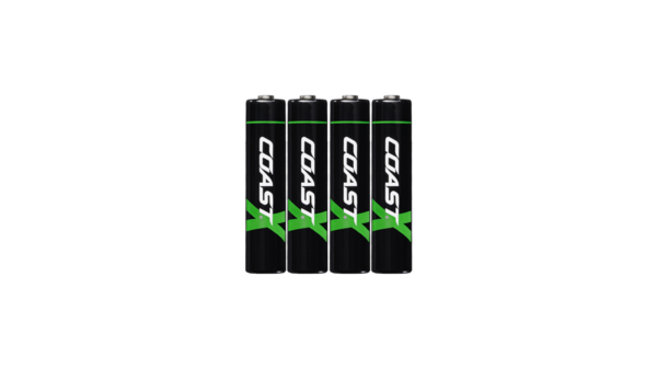 COAST Products - ZX AAA Rechargeable Batteries - Military & First 