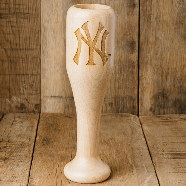 Dugout Mugs New York Yankees "NY" Wined Up® Baseball Bat Wine Mug