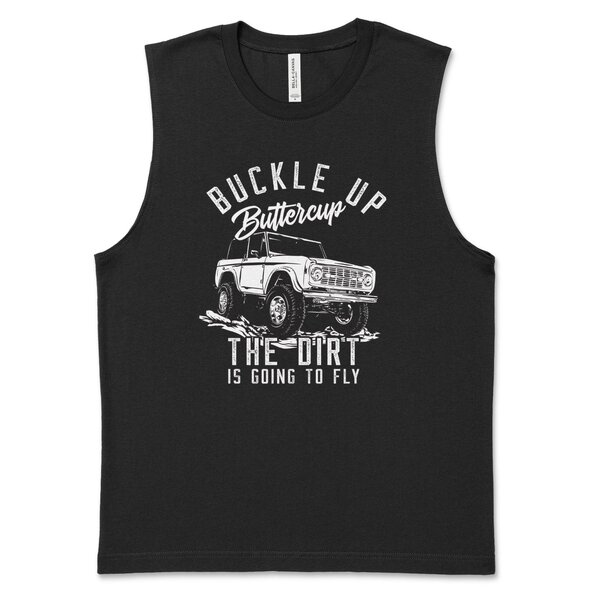 Goats Trail Off-Road Apparel Company - Bronco Buckle Up Butter Cup Men ...