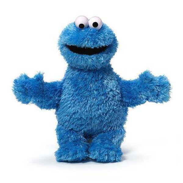 ToyShnip - Sesame Street Cookie Monster 12-Inch Plush - Military ...