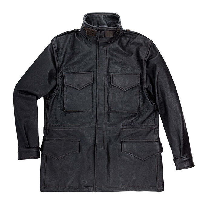 Cockpit USA - Leather M-65 Field Jacket Z21S024G - Military