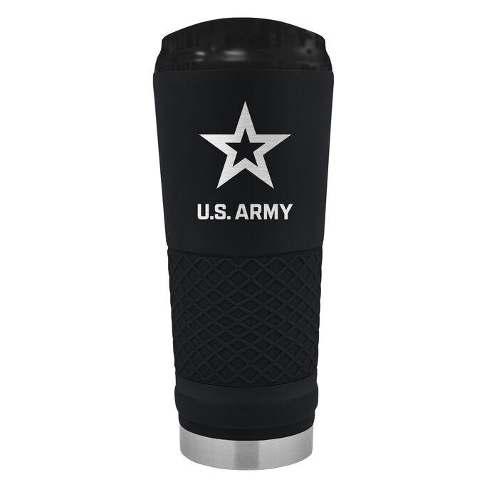 USMC Can Cooler - Insulated Stainless Steel Marine Corps Bottle