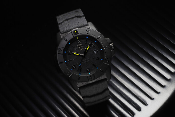Luminox - Men's 45mm Black Out - 3600 NSF Series Watch - Military