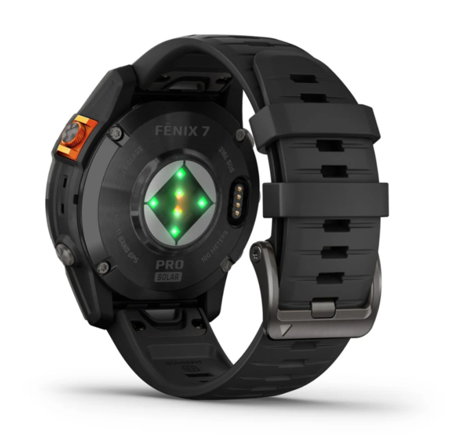 Garmin - Fenix 7 Pro – Solar Edition (No Wi-Fi) Watch - Military