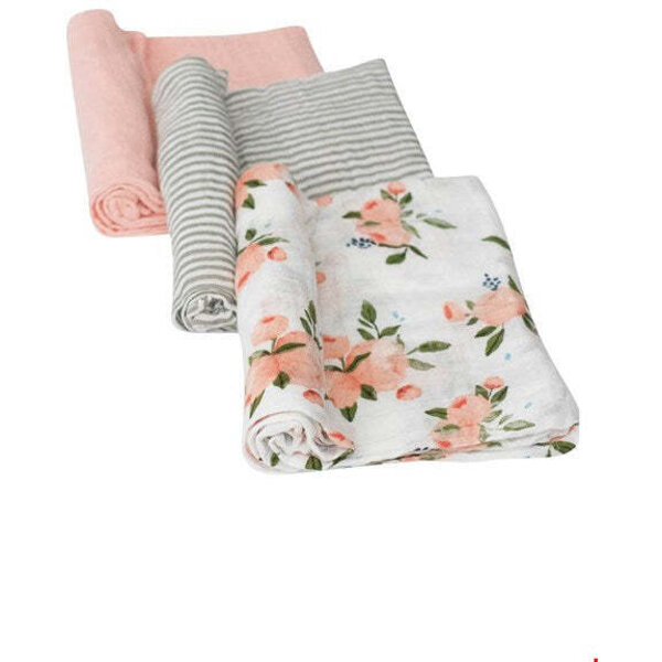 Maison Baby & Kids Little Unicorn 3Pack Cotton Muslin, Watercolor