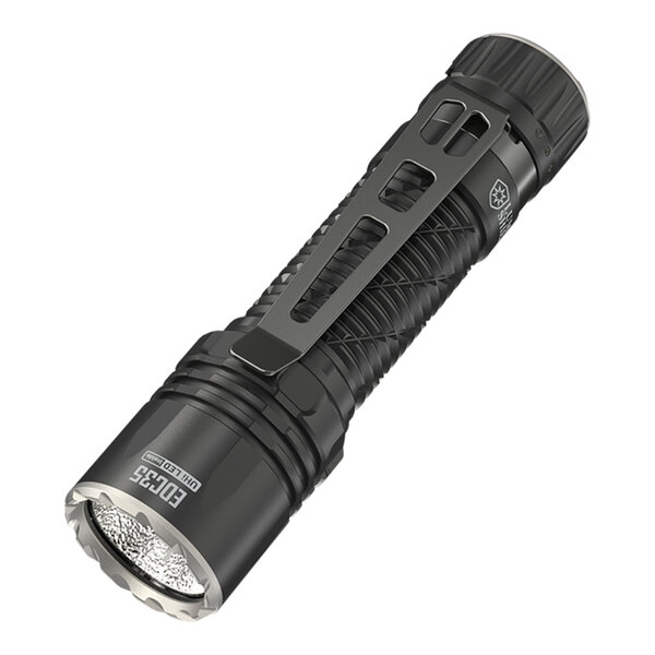 backpacking rechargeable led flashlight Comet Tail The base is magnetized and a carabiner is included to provide even more options Rechargeable Camping Lights FLY2SKY Black