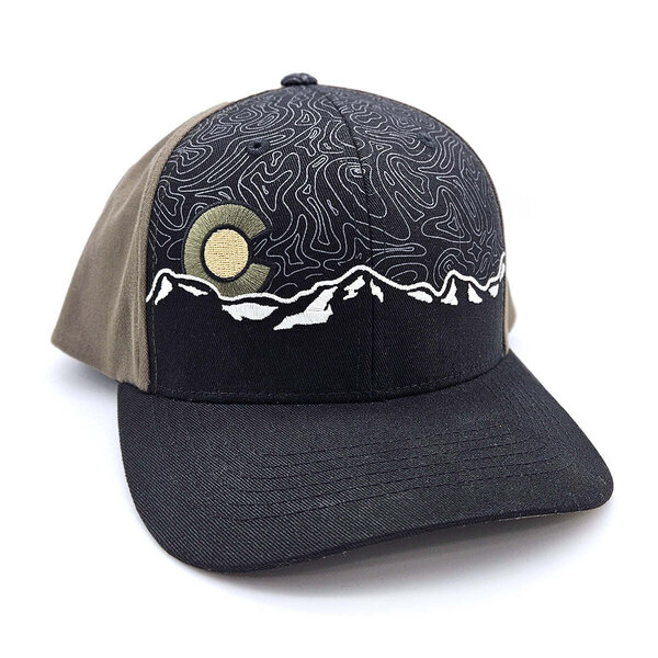 ColoradoCool Apparel - Range Topo Hat - Olive/Black - Military & First ...