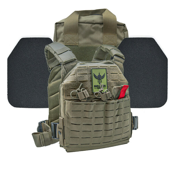 Shellback Tactical - Defender 2.0 Active Shooter Armor Kit with Level ...