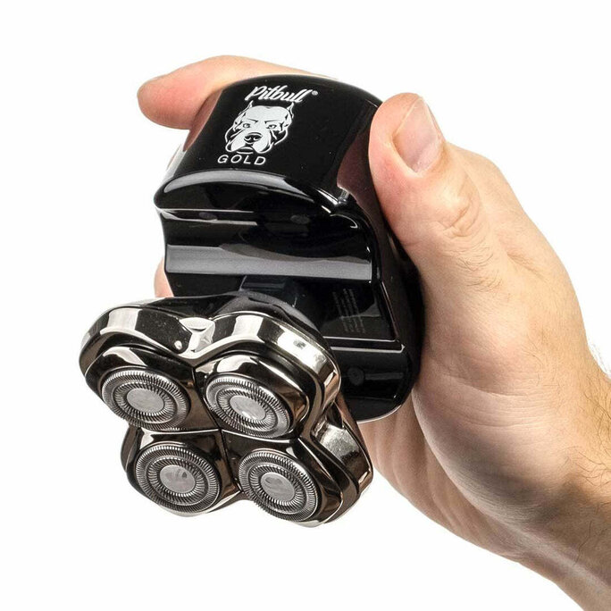 Skull Shaver - Pitbull Gold PRO Head and Face Shaver | USB