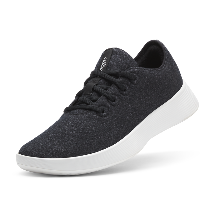 Allbirds Men s Wool Runner Go Natural Black Blizzard Sole Military First Responder Discounts GOVX