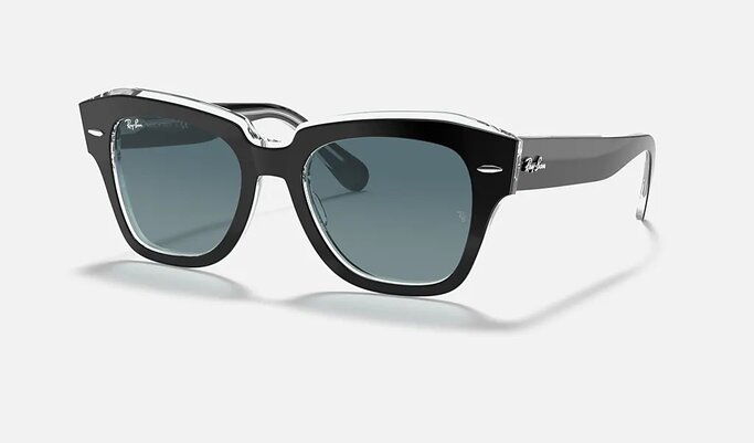 Ray-Ban - RB2186 State Street Sunglasses - Military & Gov't Discounts | GovX