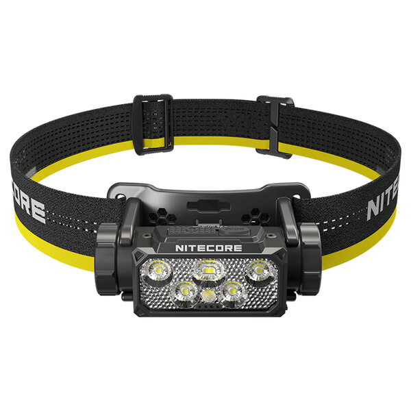 Nitecore HC60 UHE - Lampada Frontale 1600 Lumen Ricaricabile USB-C Con Batteria 4000 MAh
