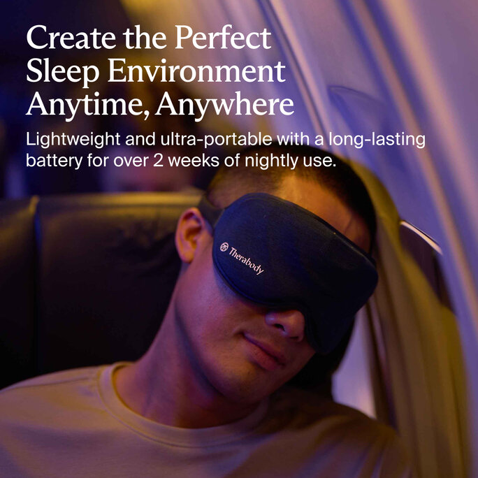 Therabody - Therabody SleepMask with Vibration Therapy - Military