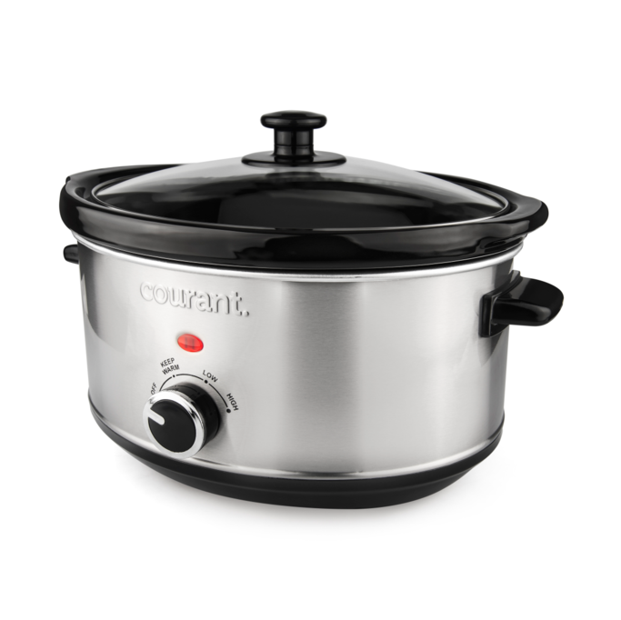 Courant 5-qt Slow Cooker - Stainless Steel 