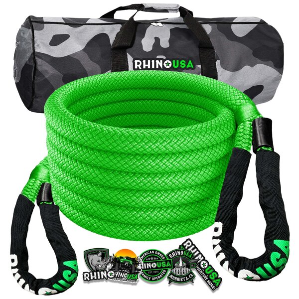 Stretchy Rope Military Rhino USA - Kinetic Recovery Rope - Military & First Responder ...