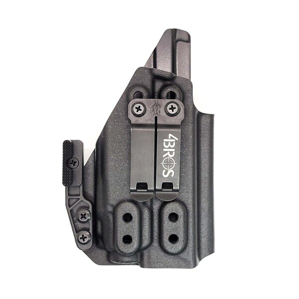 Fondina Smith and Wesson M&P Shield 9mm Kydex - IWB per mano destra - OWB per mano sinistra - Tactical Black - Italia Fondina Smith and Wesson M&P Shield 9mm Kydex - IWB per mano destra - OWB per mano sinistra - Tactical Black - Italia