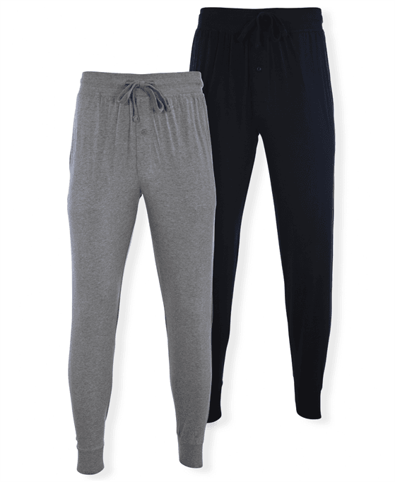 Tall 2-Pack Solid Knit Pajama Pants 