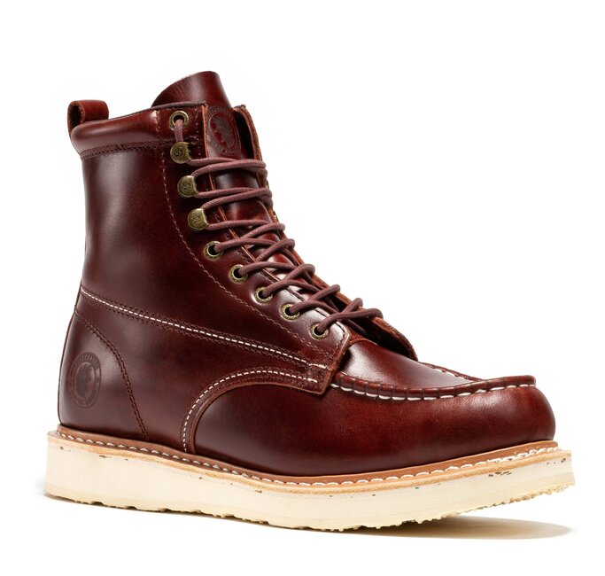 Rock Rooster Footwear - ROCKROOSTER Norwood Cherry Brown Men's 6