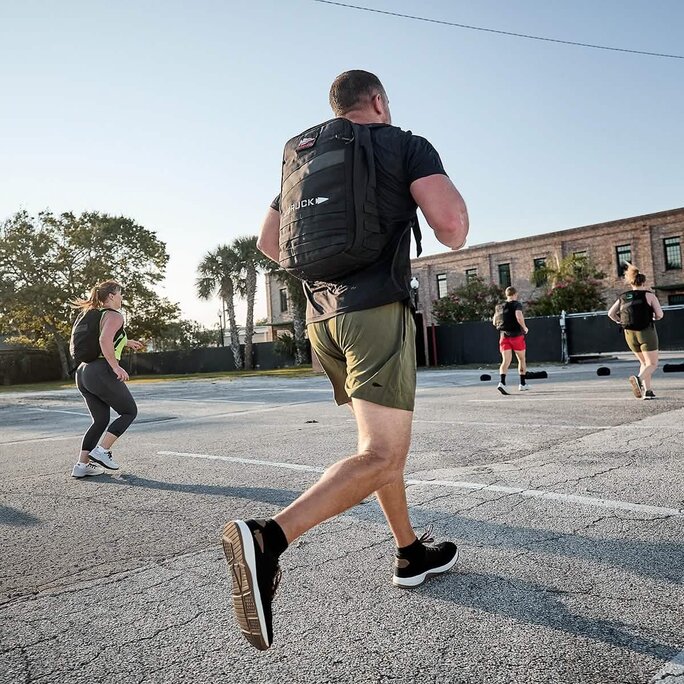 GORUCK - Men's Ballistic Trainers - Black + White W / Coyote