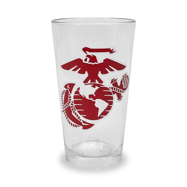 Marines Gear - USMC Pint Glass - Military & First Responder Discounts ...
