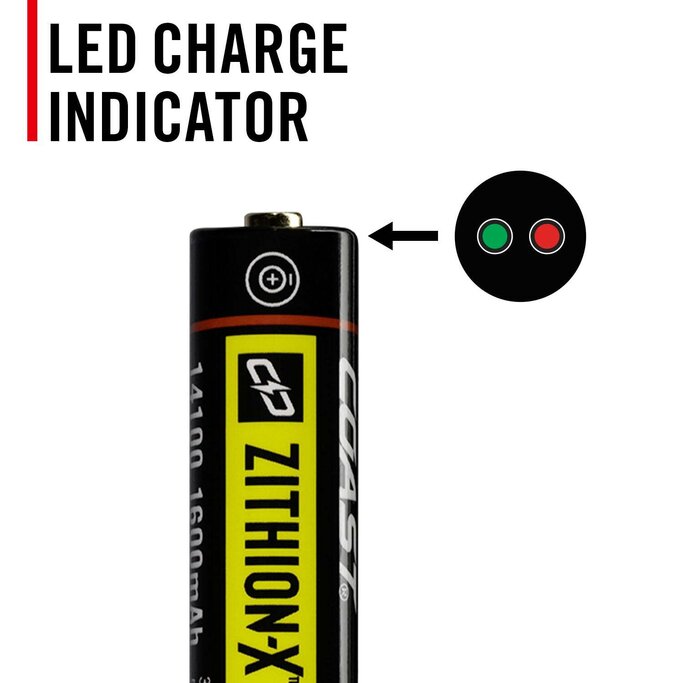 COAST Products - ZX553 Rechargeable Battery - Military & First