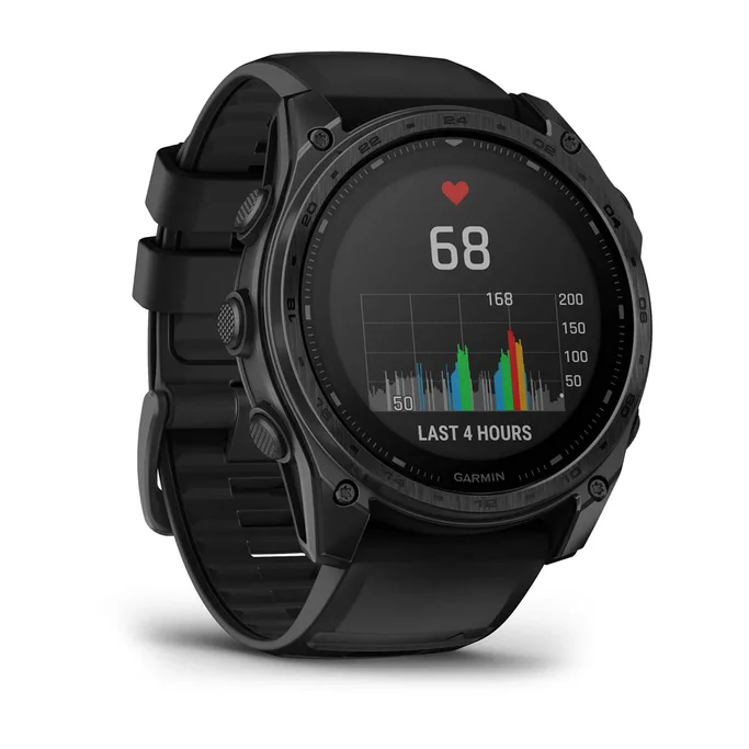 Garmin - 51mm Tactix 8 Solar Elite Watch - Military & Gov't