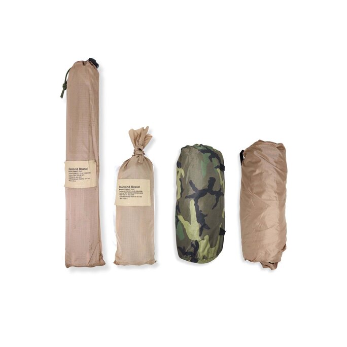 McGuire Army Navy - Tent Components for Two Person Combat Diamond
