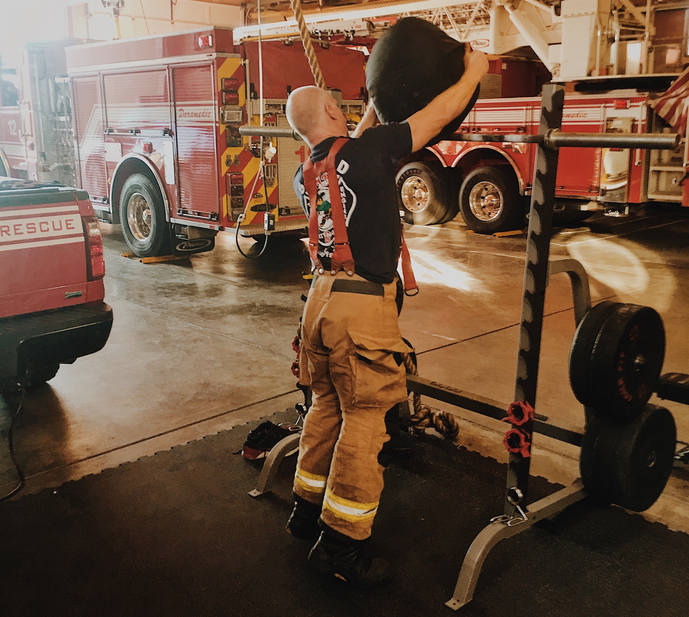 Firefighter Training Sandbags Train As A Firefighter: Brute Force
