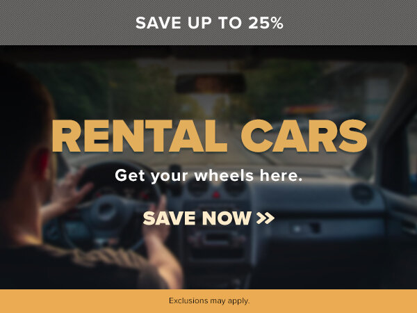 Rental Cars | Save up to 25%