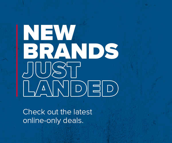 NEW BRANDS JUST LANDED