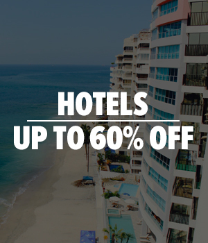 HOTELS | UP TO 60% OFF
