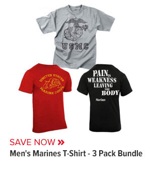 Men's Marines T-Shirt - 3 Pack Bundle