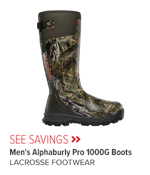 Lacrosse Footwear Men's Alphaburly Pro 1000G Boots