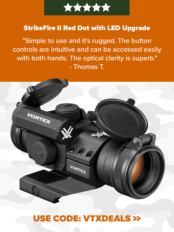 StrikeFire II Red Dot with LED Upgrade